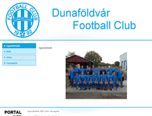 Tablet Screenshot of dfc.hu