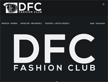 Tablet Screenshot of dfc.cz